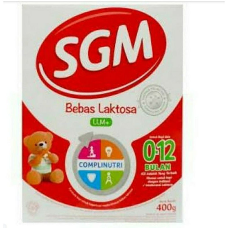 susu sgm LLM+(bebas laktosa) 400g