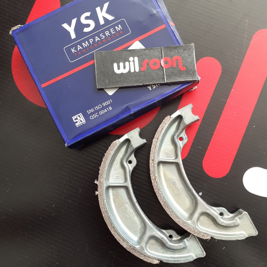 Kampas Rem Belakang Pirodo Honda Vario / Beat / Scoopy / Spacy / Icon / Click 110 YSK