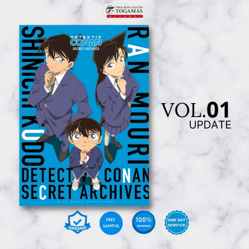 [ UPDATE ] DETEKTIF CONAN SECRET ARCHIVES 01 | SHINICHI KUDO, RAN MOURI
