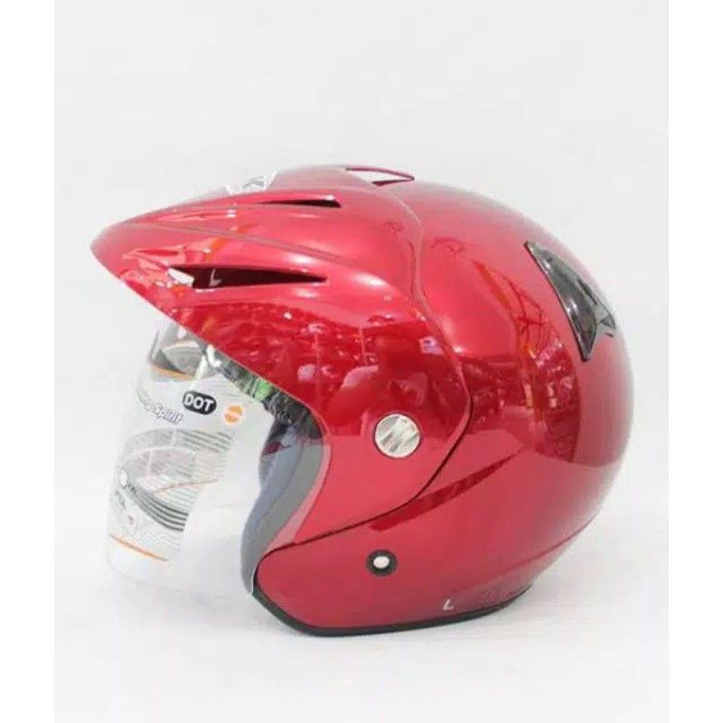 Busa Helm INK CX22 FULLSET Spon CX 22 topi cucuk grade ori dengan tali gasper