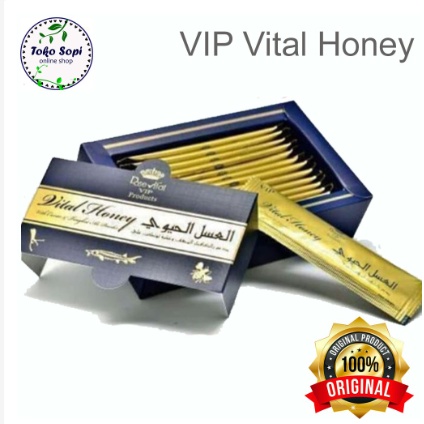 

VIP Honey Madu Original 1 Box (12 sachet)
