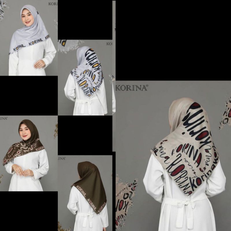 MALAKA scarf jilbab krudung KORINA