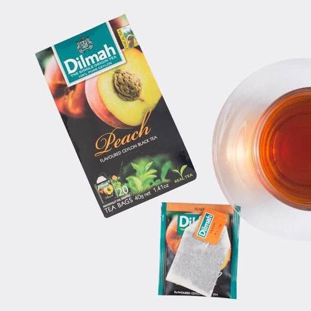

[[BISA COD]] Teh Dilmah No Envelope 20 sachet peach NEW Kode 71
