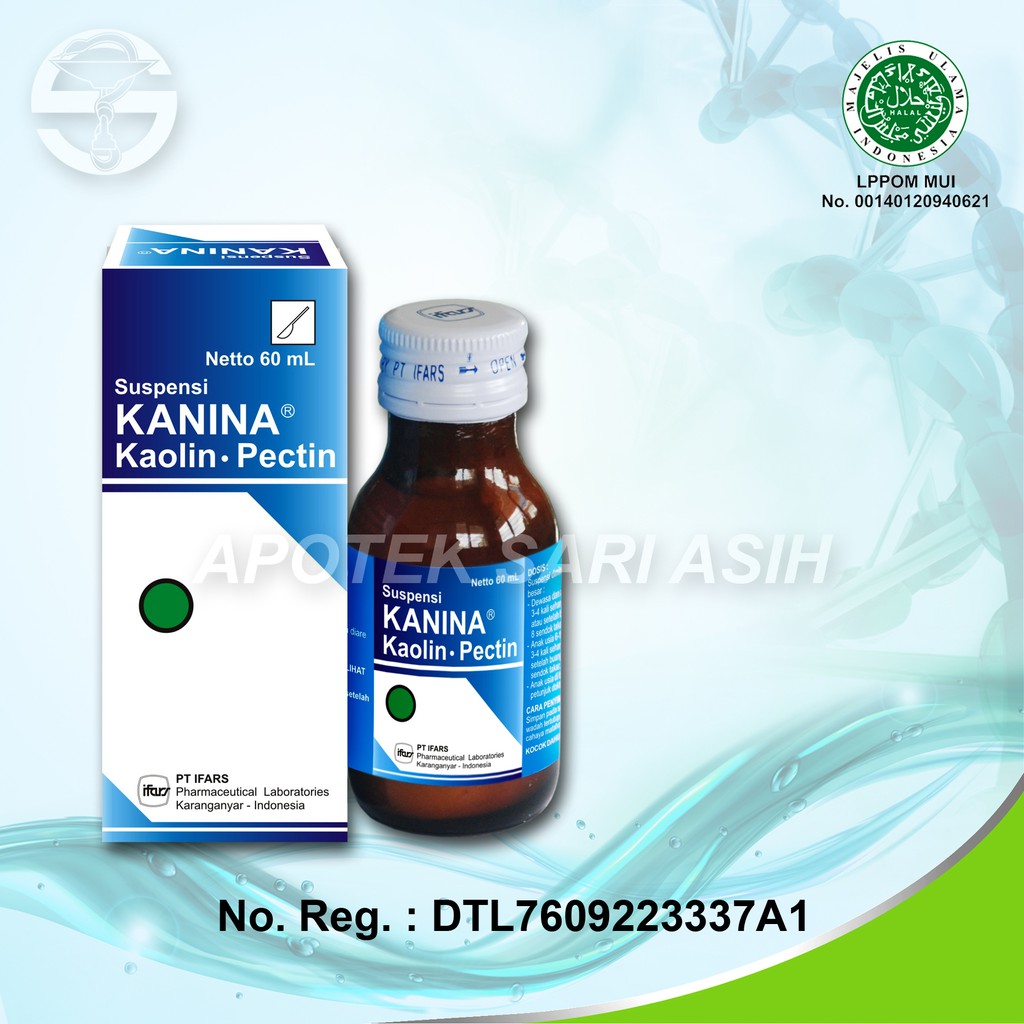 KANINA |  Kaolin Pectin Obat Diare | Syrup 60 ml