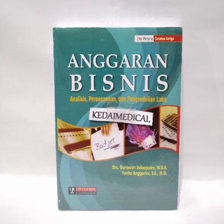 BUKU ANGGARAN BISNIS CETAKAN 3 GUNAWAN ADISAPUTRO TERLARIS