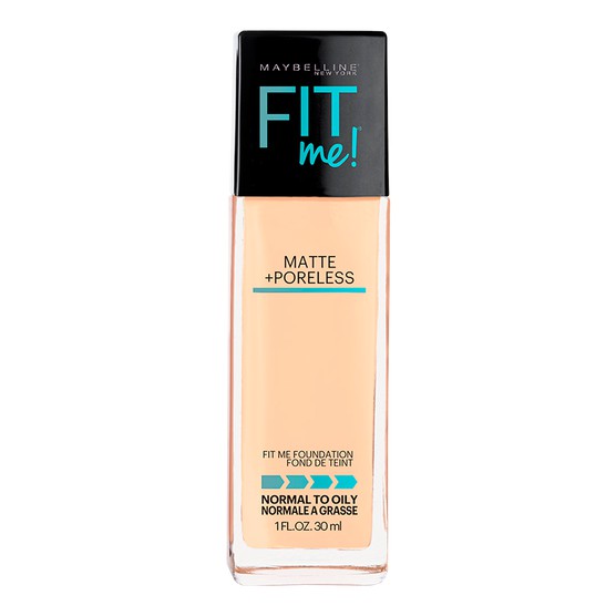 Maybelline Fit Me Matte + Porelles Foundation- 128 Warm Nude