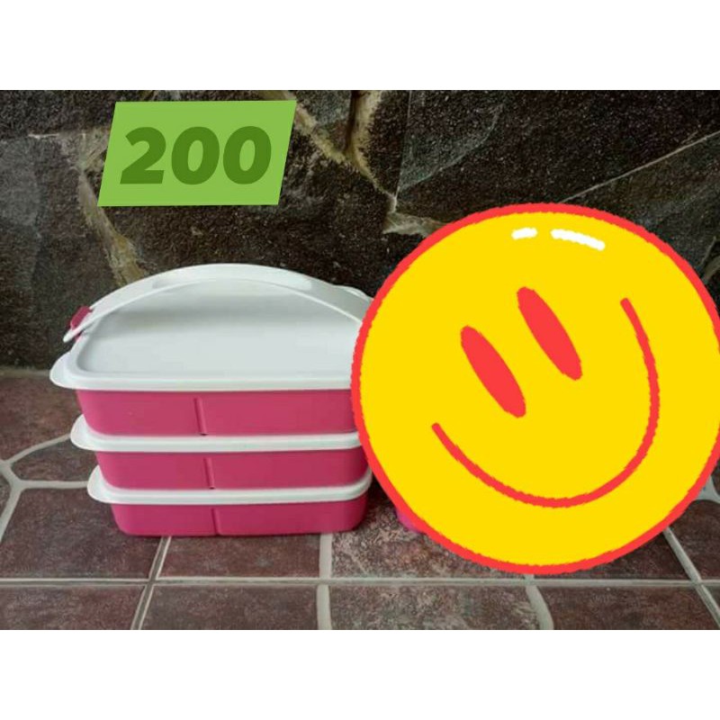 Rantang CTG Click to Go Pink 2 Susun