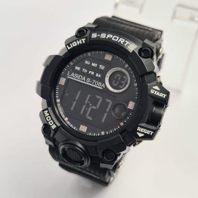 Jam Tangan LASIDA RUBBER ANTI AIR DIGITAL