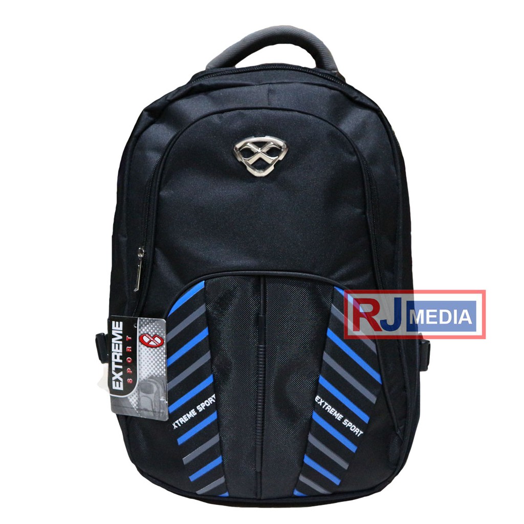 PROMO BUY 1 GET 1 FREE Ransel Extreme Backpack Punggung Pria SMP SMA Tas Laptop Kuliah Kerja