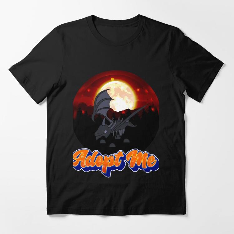 Kaos Custom AdoptMeNeonShadowDragon