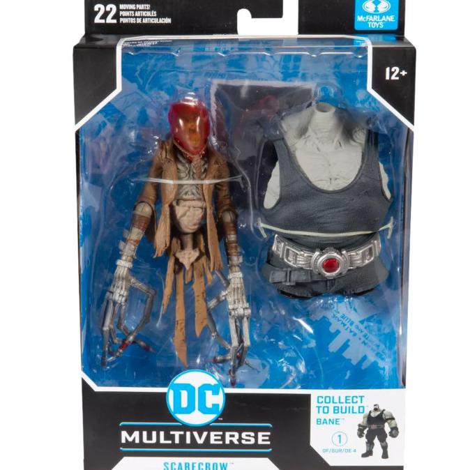 New Arrival mcfarlane (Build-A-Bane) Scarecrow Last Knight on Earth #2