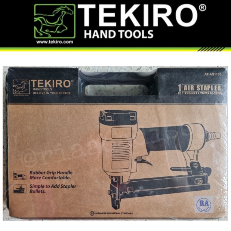 

Air Stapler Tekiro uk 11,2 x 10-22mm || ALAT TEMBAK STAPLES TENAGA ANGIN TEKIRO