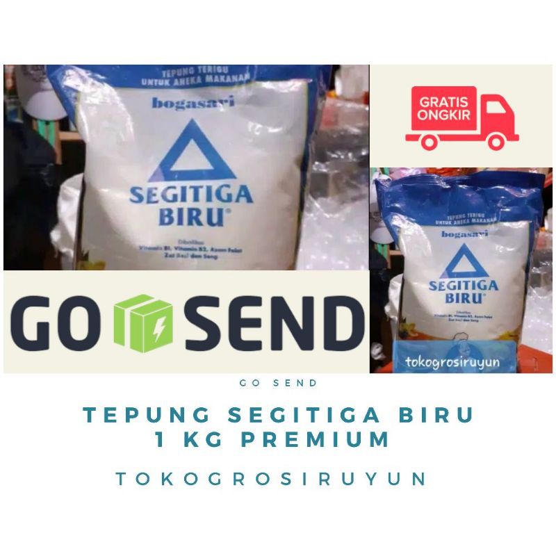 

TEPUNG TERIGU SEGITIGA PREMIUM ISI 1 KG HARGA MURAH HARGA GROSIR DAN ECERAN TOKOGROSIRUYUN