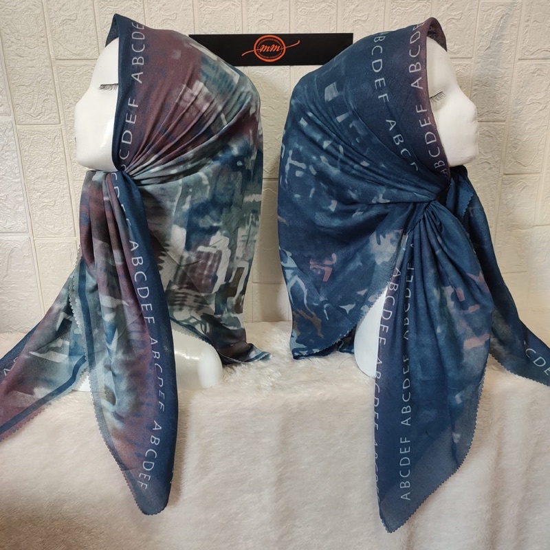 KOREA HIJAB VOAL MOTIF LC//JILBAB TERBARU MOTIF TERLARIS-11