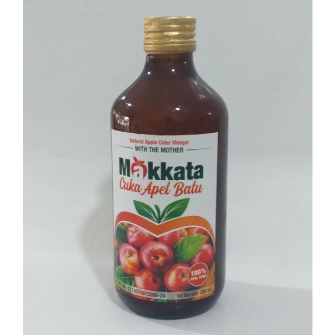 

ORI MAKKATA CUKA APEL BATU MALANG ORGANIC APPLE CIDER VINEGAR ORIGINAL [!!!]