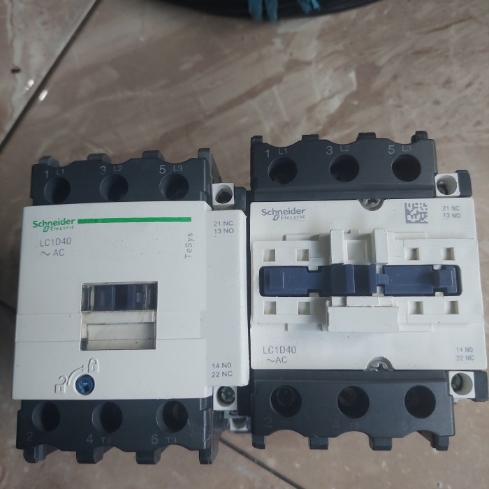 contactor lcid40 60a snaider 220v ac.