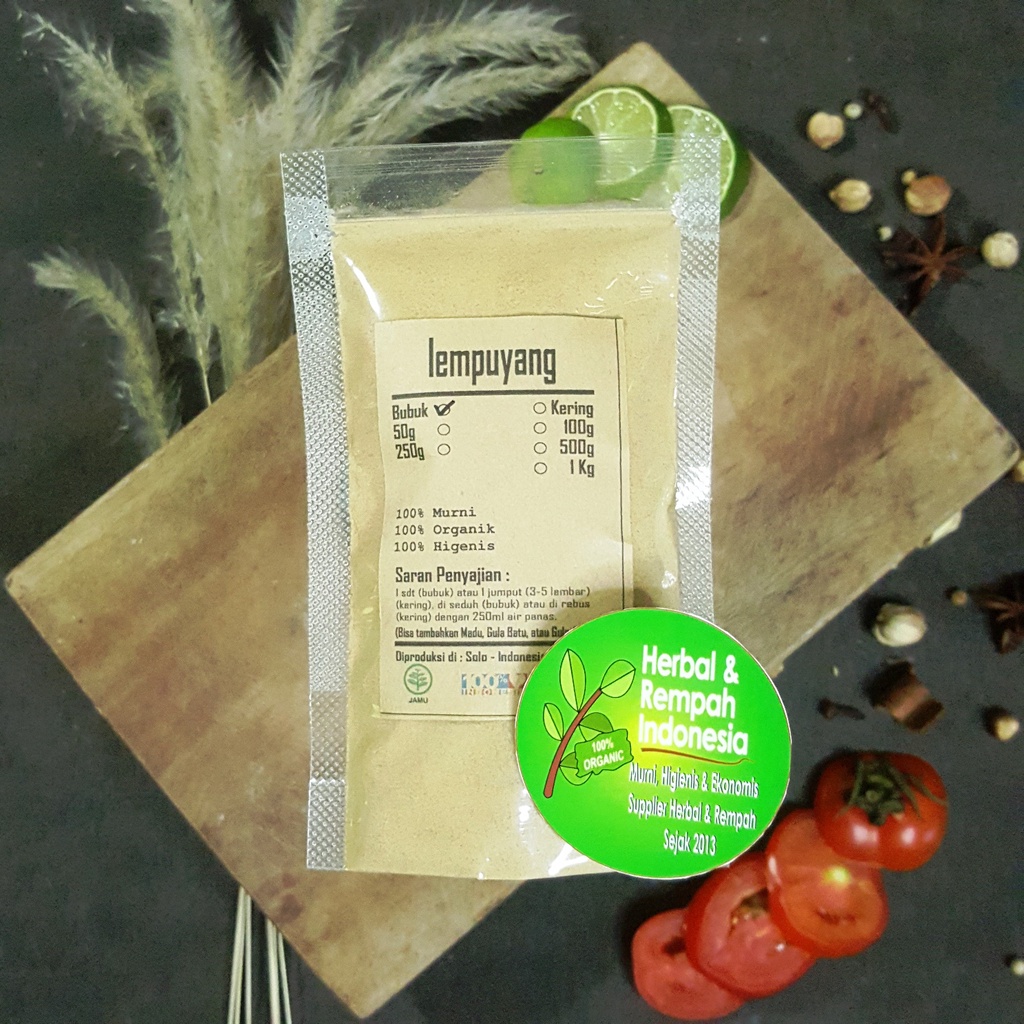 

Lempuyang Bubuk - 50 GR / REMPAH / JSR / 100% MURNI
