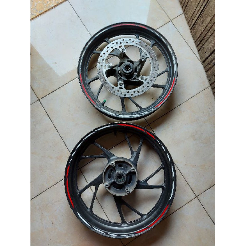VELG RODA RACING DEPAN BELAKANG NEW CB 150R NEW CBR 150R ORIGINAL