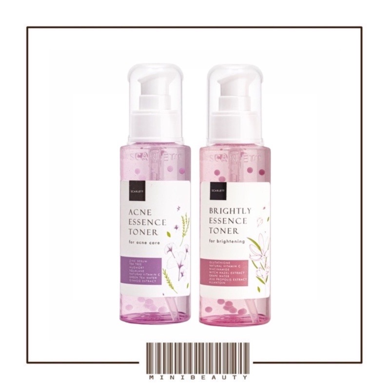 scarlett essence toner brightening acne essence original