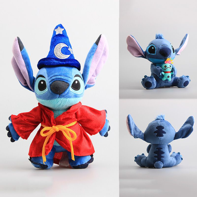 Disney LILO &amp; Stitch Stitch And Scrump 25cm/9.6&quot; Boneka Boneka Mainan Mewah Lembut