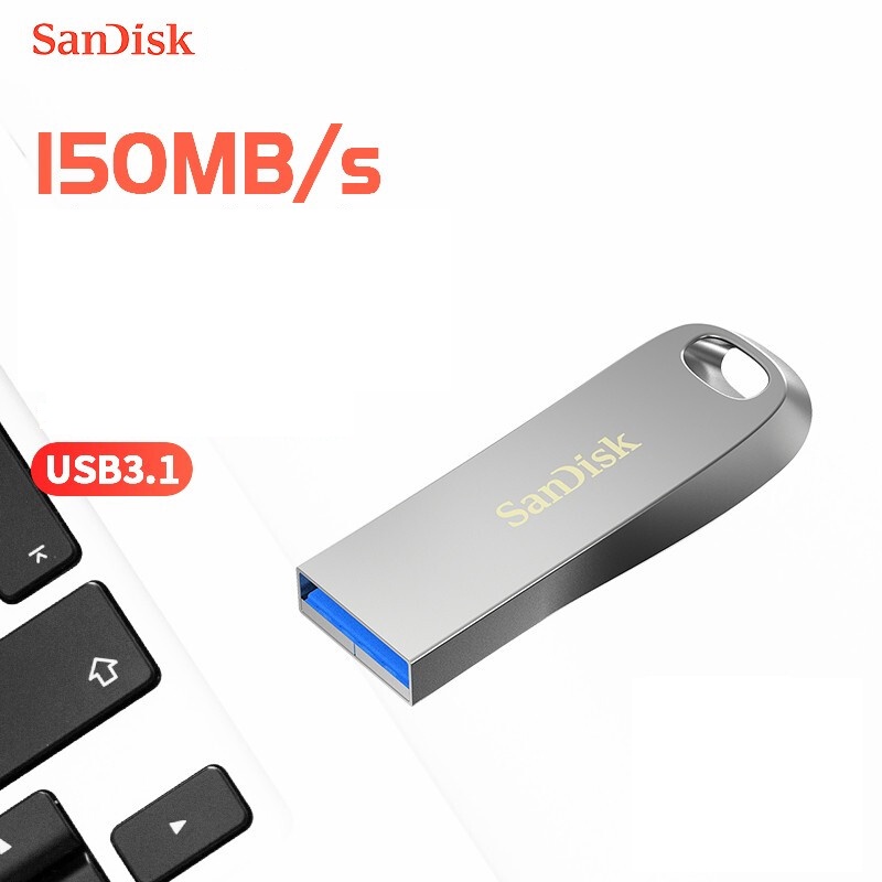 Sandisk Flashdisk USB 3.1 Kapasitas Maksimal 150MB / s CZ74