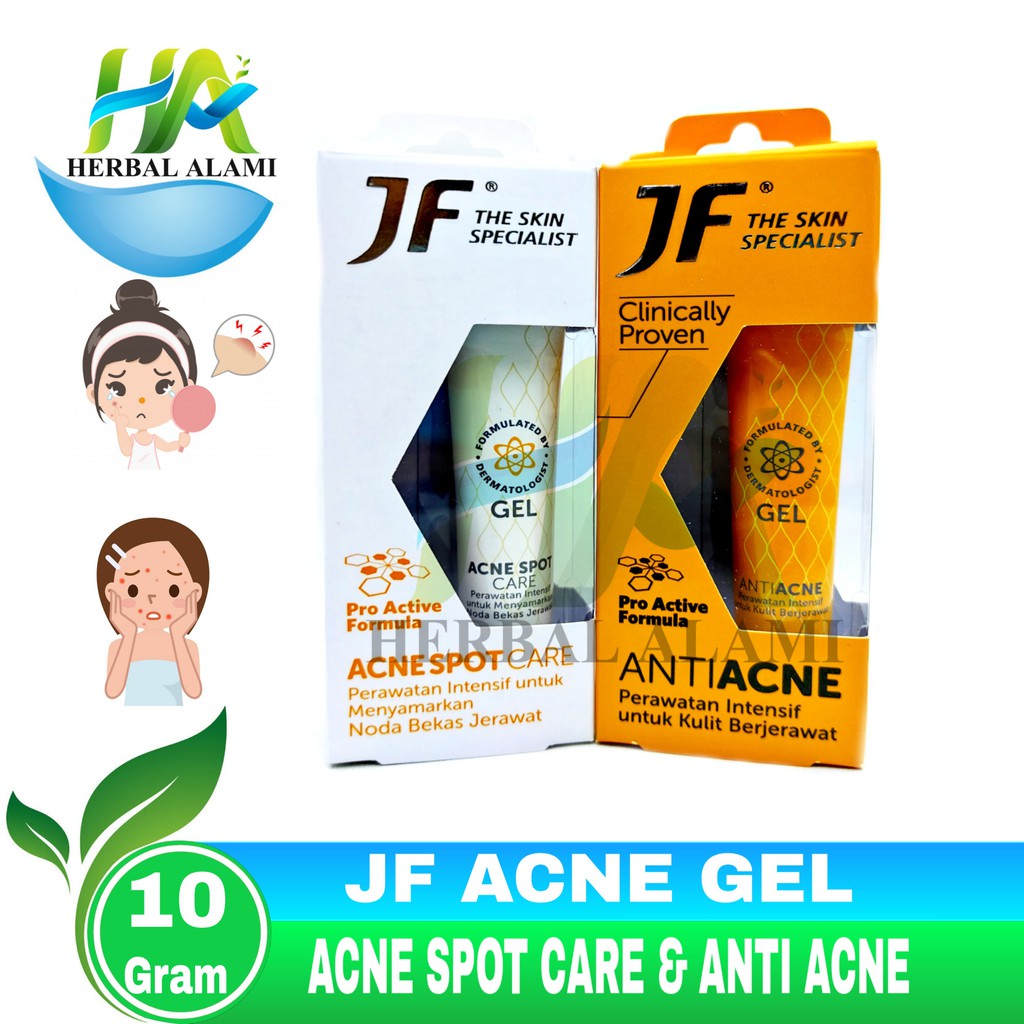 JF Acne Gel &amp; Acne Spot - Obat Jerawat