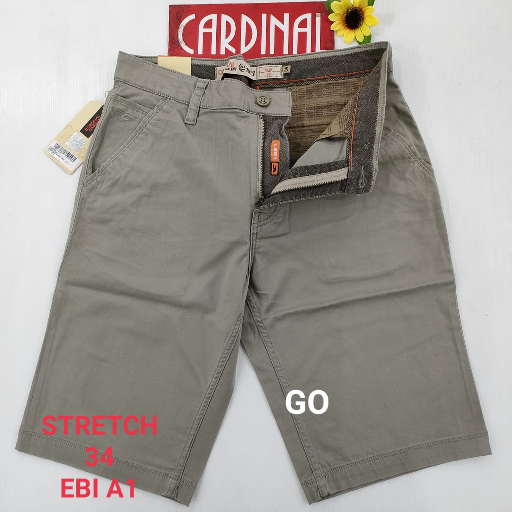 gof 34C CELANA POCKETS PENDEK Celana Chino Pria Celana Santai Fashion Laki Masa Kini