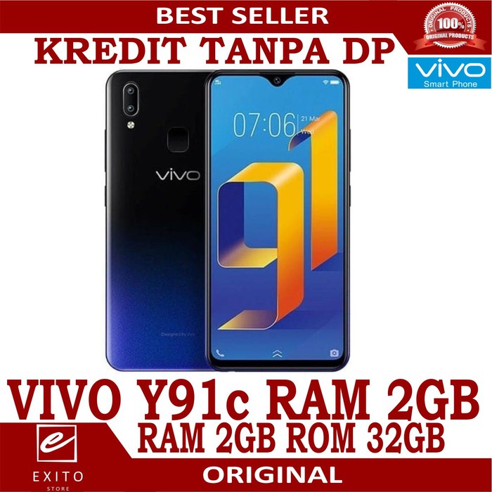 VIVO Y91c RAM 2GB ROM 32GB 32GB GARANSI RESMI VIVO INDONESIA | Shopee