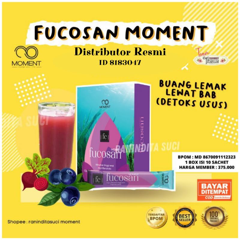 Moment Fucosan juaranya detox dan diet