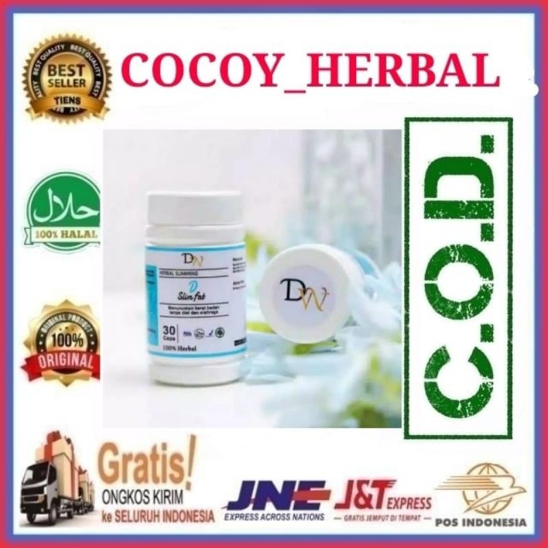 ( Terlaris ) DW Herbal Slimming - D Slim Fat - Dslim Fat - Pelangsing Badan Herbal Obat Diet & Kurus