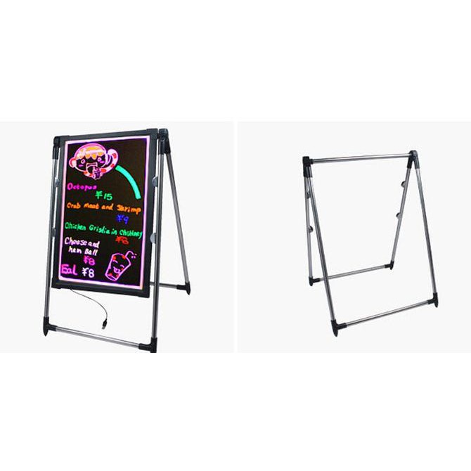 

Led Writing Board 60X40Cm, Papan Tulis Led + Free Spidol & Kaki Tripod Mamanmarinto