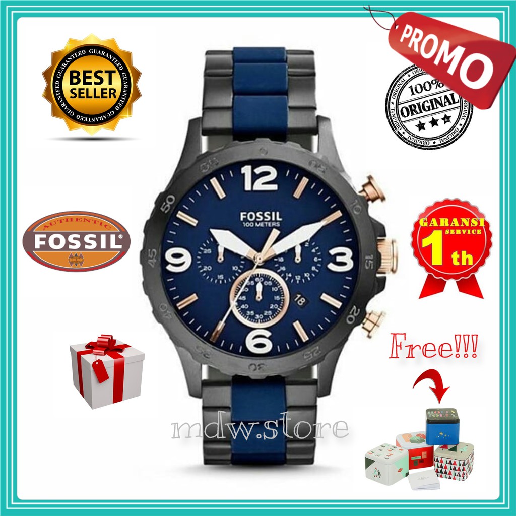 Type FS JR1494 JR 1494 Stainless Steel Jam Tangan Pria