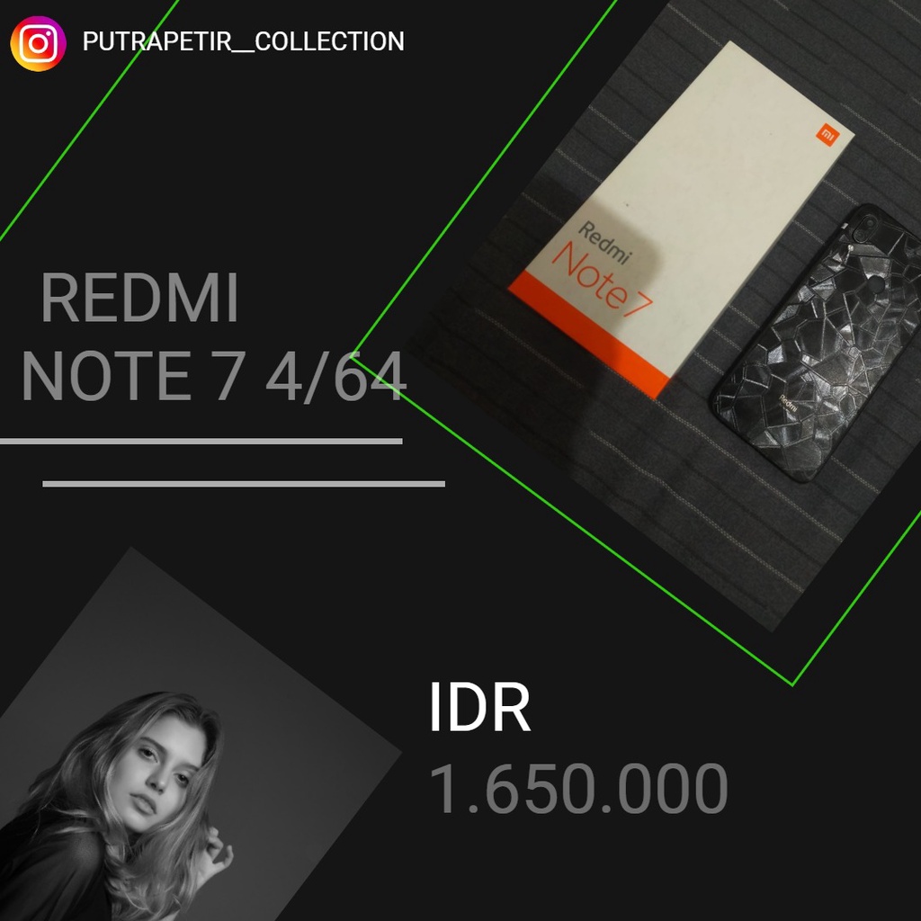 JUAL XIAOMI REDMI 7 SECOND LIKE NEW MURAH