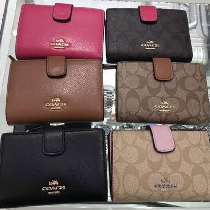 Pengiriman Cepat Coach wallet zipper PROMO