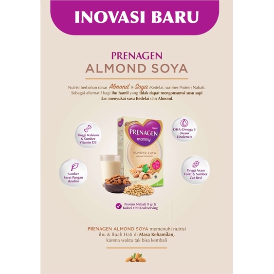 Prenagen Almond Soya 200gr