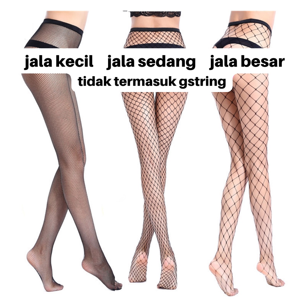 Stocking Pelengkap / Stocking Celana halus / Jala (Mohon diorder sesuai foto yg tersedia)