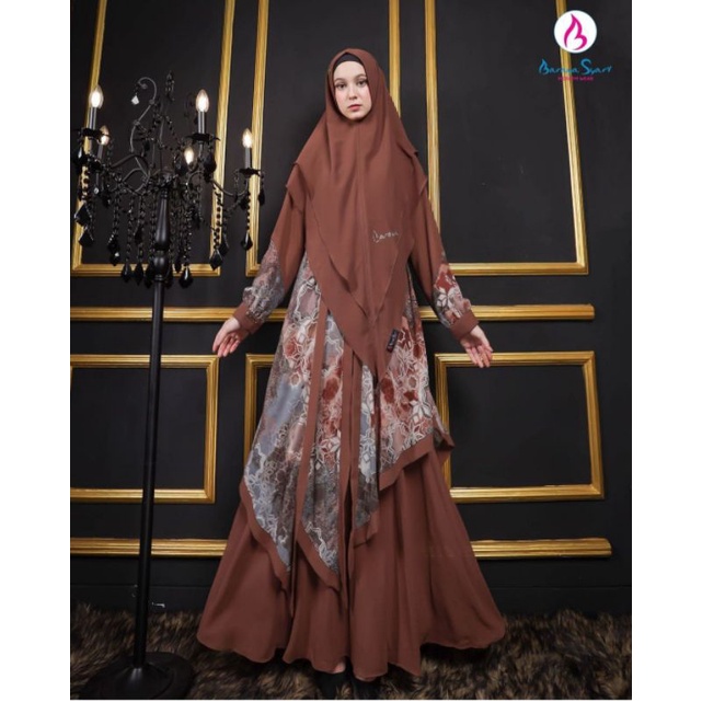 GAMIS SYARI TERBARU ELEGAN STYLE ORI BARAYA SYARI