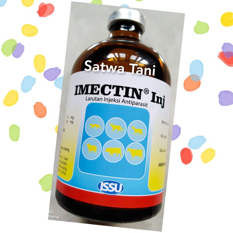 Imectin Inj. 100 ml (sama Ivomec Super lebih irit)