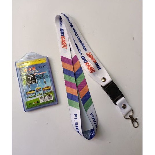 

(Ready Stock) tali id card BRI Cash printing