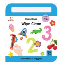 Opredo Board Book Wipe Clean: 123      Tim Oopredoo