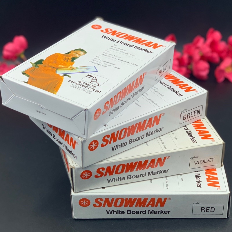 

Spidol white board SNOWMAN BG-12