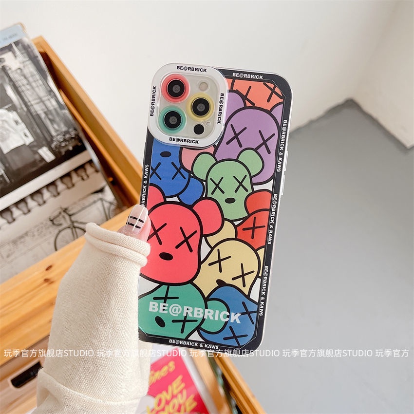 Casing iPhone 7 8 Plus X Xs Xr XsMax 11 11Pro 13 Pro max 12 12Pro 12ProMax Cute Protective Case Jdj7