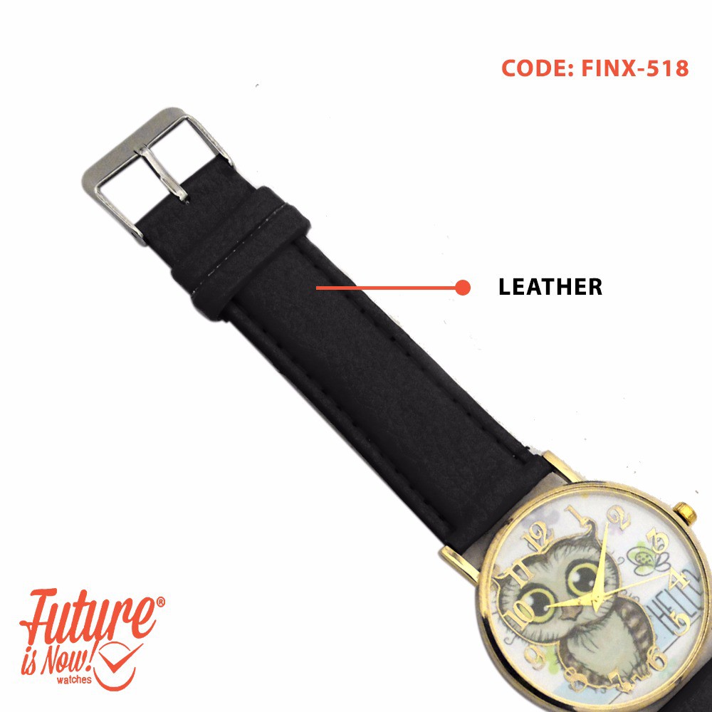 Jam Tangan Fashion Wanita Analog - Leather Strap - 6 Pilihan Warna - FINX-518