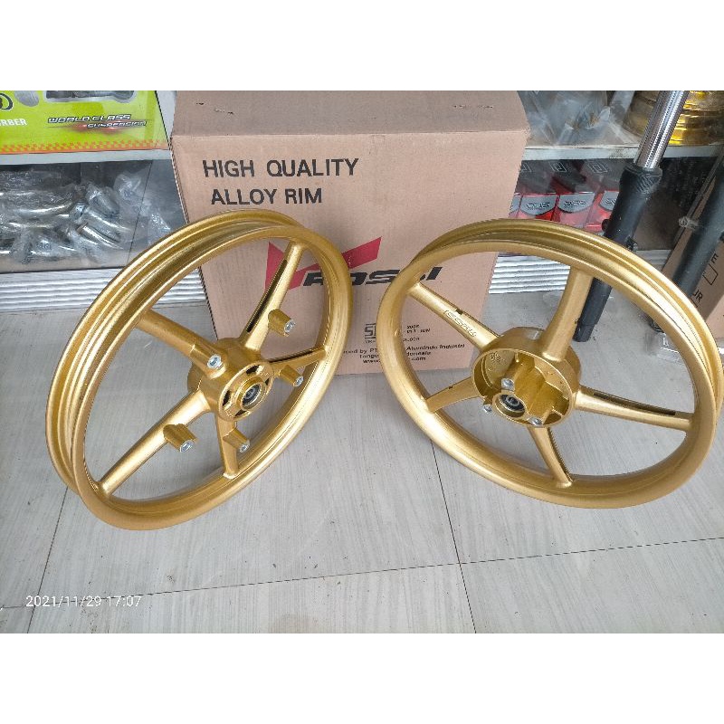 velg racing palang sanca copy rcb untuk satria Fu ring 17 uk 160/160