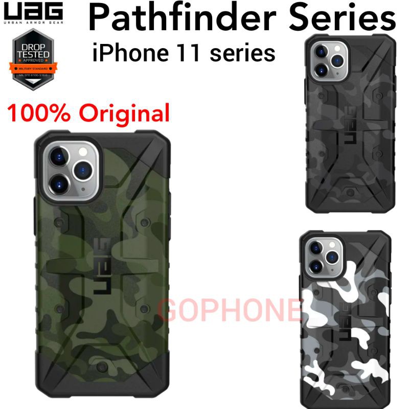 Original UAG Pathfinder Series iPhone 11 Pro Max Rugged Case Casing Camo Doreng Loreng