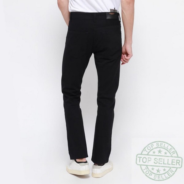 (Celana Murah) Edwin Celana Jeans Milan-018 Regular Fit Pria Panjang Black - Hitam, 32 |DXT