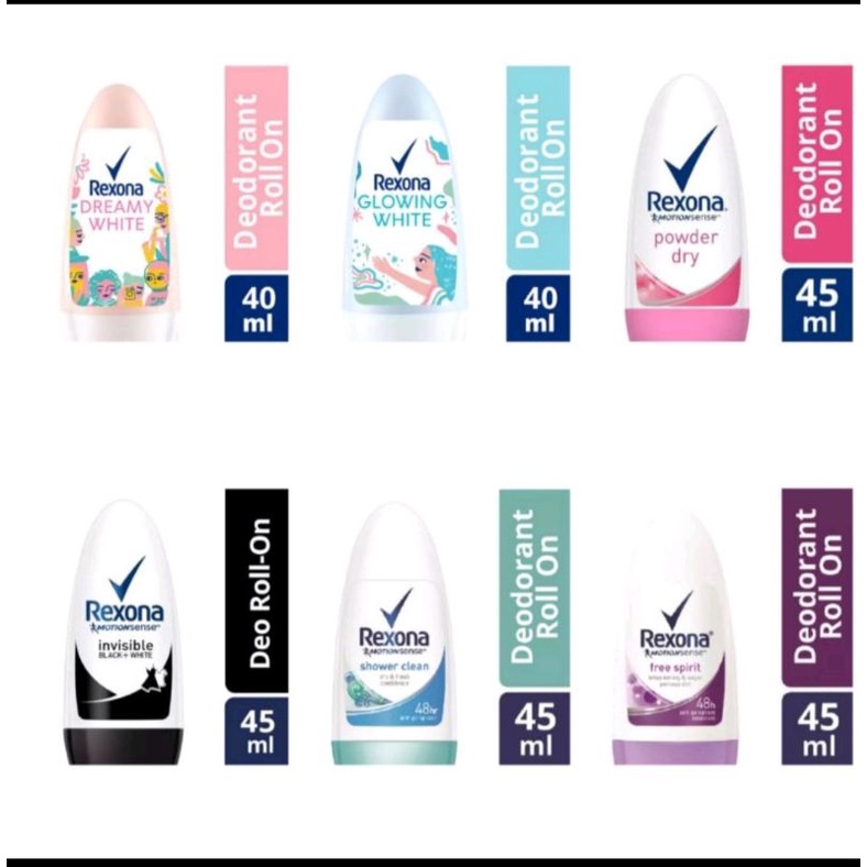 Rexona Deodorant Roll on 45ml/50ml