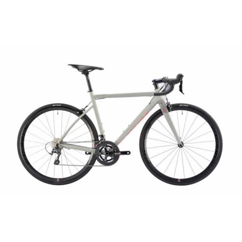 Sepeda Balap Element Roadbike Curved 700C road bike fork carbon RD SHIMANO TIAGRA Curve Garansi Camp-Grey