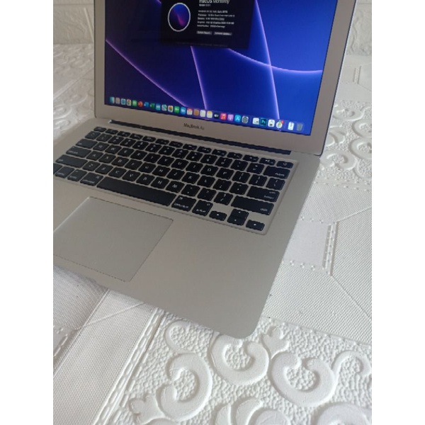 MACBOOK AIR 2015 CORE i5 RAM 4GB SSD 256GB 13INCHI MONTEREY
