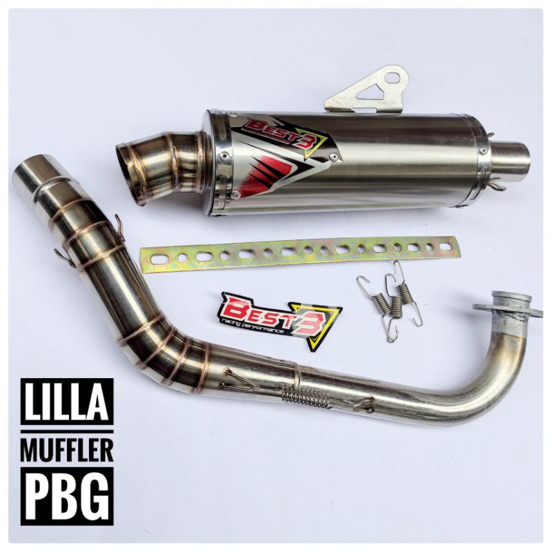 Best3 Knalpot Matic Scoopy Nmax Pcx Adv Vario Beat Mio inlet 38